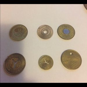 Nyc New York City transit mta subway token